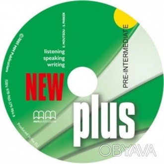 Plus New Pre-Intermediate Class CDs
Аудіо диски
 New Plus - це унікальна серія д. . фото 1