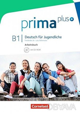 Prima plus B1 Arbeitsbuch mit CD-ROM
Робочий зошит
 Підручник, що говорить мовою. . фото 1