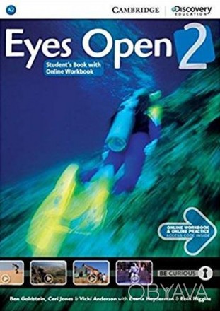 Eyes Open 2 Student's Book with Online Workbook and Online Practice
 Eyes Open 2. . фото 1