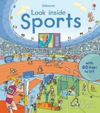 Look inside Sports
 Ця захоплююча книга продемонструє дітям процес спортивних за. . фото 1
