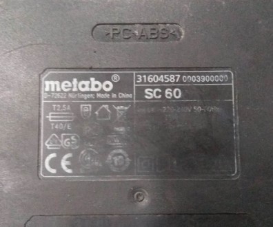Продам оригинальное б/у зарядное устройство Metabo SC 60.
Отличное рабочее сост. . фото 4