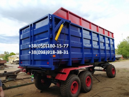 Прицеп тракторный , прицеп на трактор 3ПТС-12 (НТС-20). Орехов. фото 1