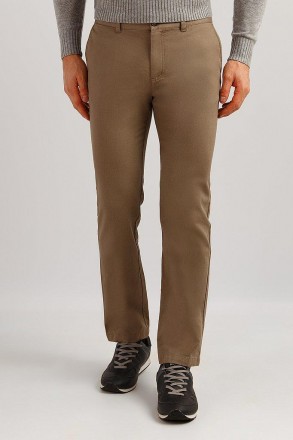 Классические мужские брюки прямого кроя Finn Flare в ненавязчивую клеточку &ndas. . фото 2