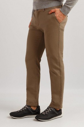 Классические мужские брюки прямого кроя Finn Flare в ненавязчивую клеточку &ndas. . фото 6