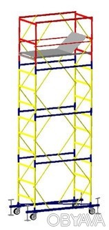 Вышка-тура КОМПАКТ 1,7х0,8 м S 3+1