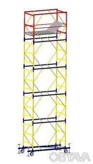 Вышка-тура КОМПАКТ 1,7х0,8 м S 4+1