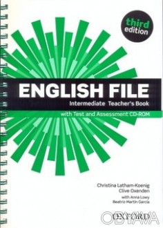 Книга учителя English File 3rd Edition Intermediate Teacher's Book and CD-Rom
 Т. . фото 1