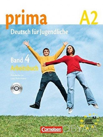 Prima-Deutsch fur Jugendliche 4 Arbeitsbuch mit Audio-CD
Робочий зошит
Prima-Deu. . фото 1