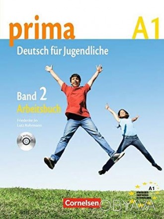 Prima-Deutsch fur Jugendliche 2 Arbeitsbuch mit Audio-CD
Робочий зошит
Prima-Deu. . фото 1