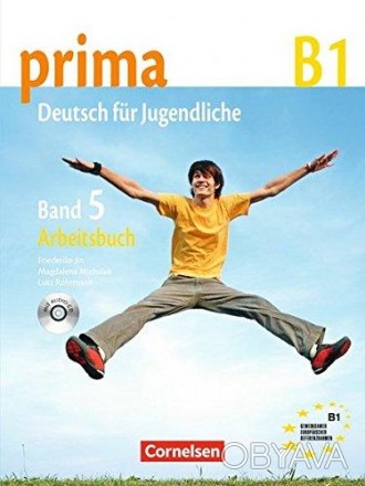 Prima-Deutsch fur Jugendliche 5 Arbeitsbuch mit Audio-CD
Робочий зошит
Prima-Deu. . фото 1