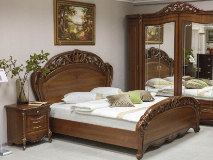 Предлагаем эксклюзивную спальню в классическом стиле от фабрики Слониммебель (Бе. . фото 9
