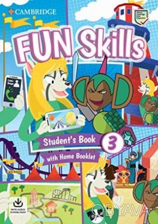 Fun Skills 3 Student's Book with Home Booklet and Downloadable Audio
Підручник
 . . фото 1