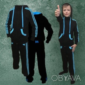 
Детский спортивный костюм
	
	
	размер
	ширина брюк
	длина брюк
	ширина куртки
	. . фото 1