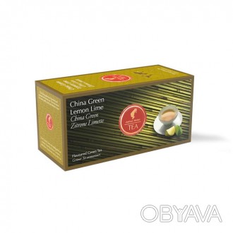 Чай зеленый ароматизированный Лимон Лайм Julius Meinl, в пакетиках 25 шт Ценител. . фото 1