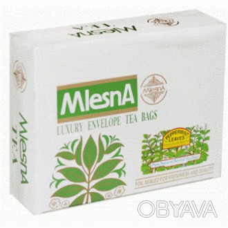 Травяной чай Перечная мята Млесна 300г, в пакетиках, в картонной упаковке Mlesna. . фото 1