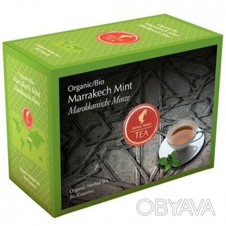 Чай органический травяной Bio Марокканская мята Julius Meinl, в пакетиках 20х2 г. . фото 1