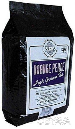Черный чай Оранж Пеко Млесна, 500г, в пакете из фольги Оранж Пеко - это черный ц. . фото 1