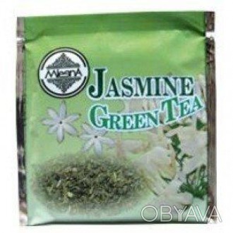 Зеленый чай Жасмин в пакетиках Млесна, 400г, в картонной упаковке Mlesna – это э. . фото 1