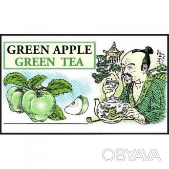 Зеленый чай Зеленое яблоко Млесна, 100г, в пакете из фольги Mlesna – это элитный. . фото 1