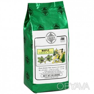 Зеленый чай Кленовый сироп Млесна, 100г, в пакете из фольги Mlesna – это элитный. . фото 1