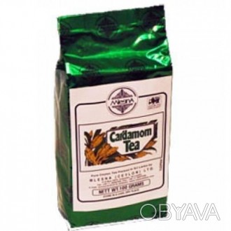 Зеленый чай Кардамон Млесна, 100г, в пакете из фольги Mlesna – это элитный сорт . . фото 1