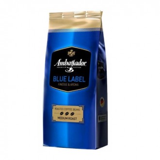 Кофе в зернах Ambassador Blue Label 1 кг. Киев. фото 1 Кофе в зернах Ambassador Blue Label 1 кг. Киев. фото 1