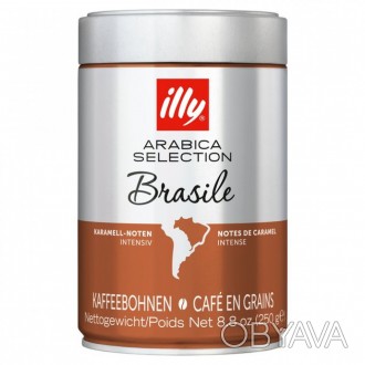 Кофе в зернах ILLY Espresso Бразилия Арабика ж/б 0,25 кг Одно только происхожден. . фото 1