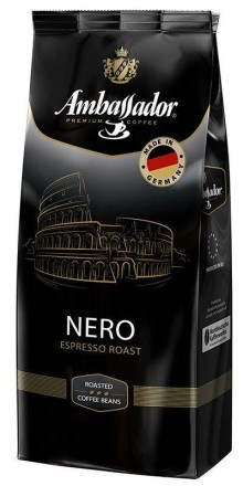 Кофе в зернах Ambassador Nero 1 кг. Киев. фото 1 Кофе в зернах Ambassador Nero 1 кг. Киев. фото 1