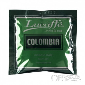 Кофе в чалдах Lucaffe Colombia - это классический сорт для эспрессо. Имея средне. . фото 1