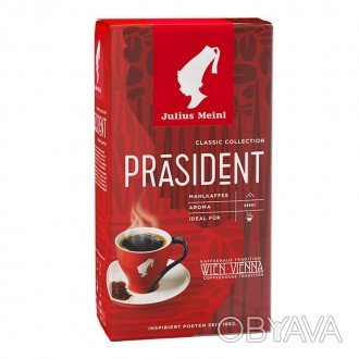 Кофе Julius Meinl Prasident 250 г Молотый кофе Prasident от знаменитой торговой . . фото 1