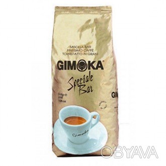 Кофе в зернах Gimoka Speciale Bar- сочетание зёрен арабики и робусты с лучших пл. . фото 1