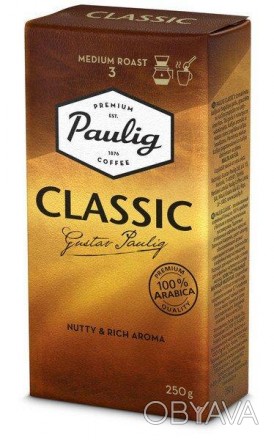 Молотый кофе Paulig Classic, в упаковке 250г. Такая упаковка идеально подходит д. . фото 1