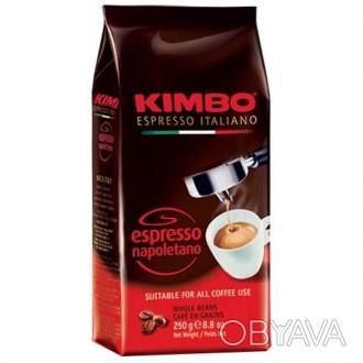 Кофе в зернах Kimbo Espresso Napoletano - это идеальное сочетание элитных зерен . . фото 1
