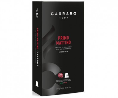 Кофе в капсулах Nespresso Carraro Primo Mattino 10шт. Київ. фото 1 Кофе в капсулах Nespresso Carraro Primo Mattino 10шт. Київ. фото 1