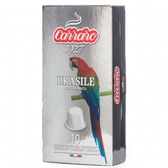 Кофе в капсулах Nespresso Carraro Brasile 10шт. Київ. фото 1 Кофе в капсулах Nespresso Carraro Brasile 10шт. Київ. фото 1