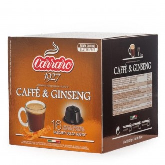 Кофе в капсулах Dolce Gusto Carraro Coffe and Ginseng 16шт. Київ. фото 1 Кофе в капсулах Dolce Gusto Carraro Coffe and Ginseng 16шт. Київ. фото 1