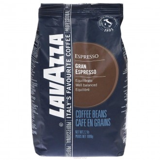 Кофе в зернах Lavazza Gran Espresso 1 кг. Київ. фото 1 Кофе в зернах Lavazza Gran Espresso 1 кг. Київ. фото 1