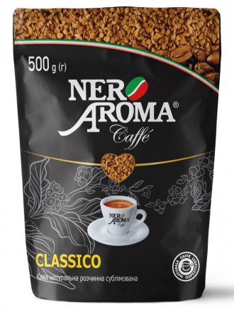 Кофе растворимый Nero Aroma Classico 500 г. Київ. фото 1 Кофе растворимый Nero Aroma Classico 500 г. Київ. фото 1