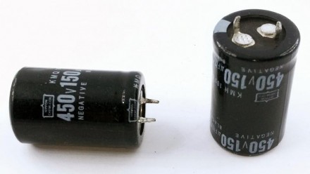 Конденсатор электролитический 450V 150uF (12891). Ивано-Франковск. фото 1 Конденсатор электролитический 450V 150uF (12891). Ивано-Франковск. фото 1