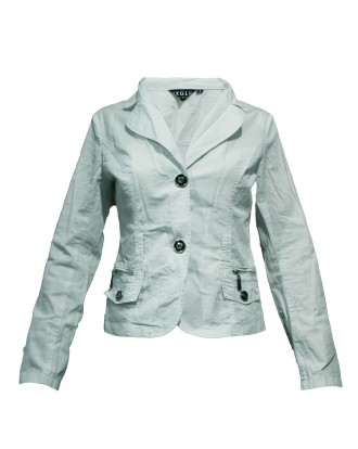 Легкий стильний піджак білого кольору ТМ HXGLHX
Бірки зі складом та розміром ви. . фото 2