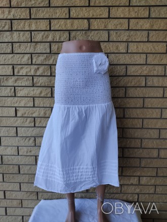 Сарафан-юбка ONE SHE , есть большие размеры, ткань хлопок. С подъюбником.
Натура. . фото 1