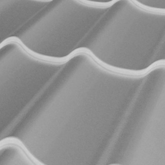 Металлочерепица RAUNI RAL 9003 (белая) 0,45 PREMIUM металл Китай. Днепр. фото 1