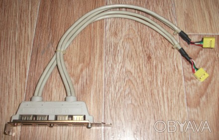 Планка расширения USB 2.0 на заднюю панель 4-портовая
Тип - Планка (косичка)
Пла. . фото 1