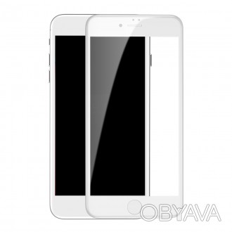 Защитное стекло BASEUS Arc для Iphone 7/8 (SGAPIPH8N-KA02) белое Новый. Запечата. . фото 1