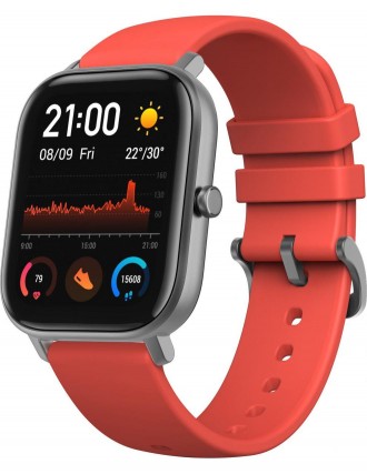 Розумний годинник Amazfit GTS Vermillion жовтогарячий. Киев. фото 1 Розумний годинник Amazfit GTS Vermillion жовтогарячий. Киев. фото 1