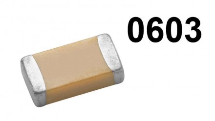 Конденсатор керамический SMD 0603 0.75pF. Цена указана за 25 штук.. . фото 3