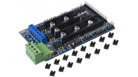 Плата расширение RAMPS 1.5 для Arduino Mega 2560 под 3D-принтер (15915). Івано-Франківськ. фото 1 Плата расширение RAMPS 1.5 для Arduino Mega 2560 под 3D-принтер (15915). Івано-Франківськ. фото 1