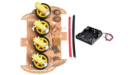 Акриловый набор Arduino Car Kit Acrilic (15912). Івано-Франківськ. фото 1 Акриловый набор Arduino Car Kit Acrilic (15912). Івано-Франківськ. фото 1