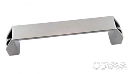  Алюминиевая ручка под профиль серая 180мм.. . фото 1