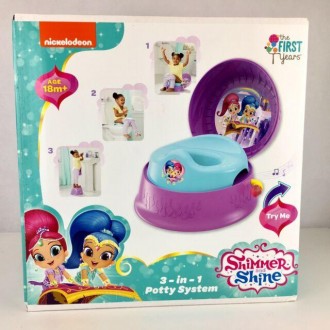 Мой первый горшок Шиммер и Шайн 3 в 1 Shimmer and Shine The First Years Potty . Киев. фото 1 Мой первый горшок Шиммер и Шайн 3 в 1 Shimmer and Shine The First Years Potty . Киев. фото 1